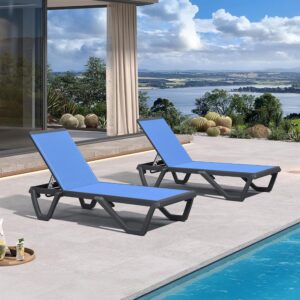 PURPLE LEAF Outdoor Chaise Lounge P...