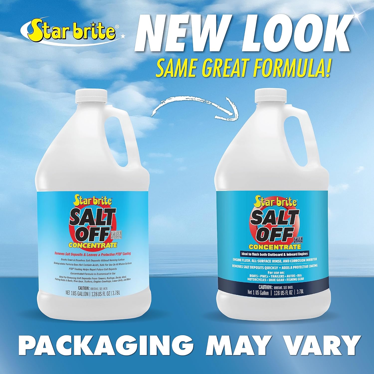 STAR BRITE Salt Off Concentrate - Ultimate Salt Remover Wash & Marine Engine Flush for Boats, Vehicles, Trailers, and More - 128 OZ Gallon (093900N) - Image 6