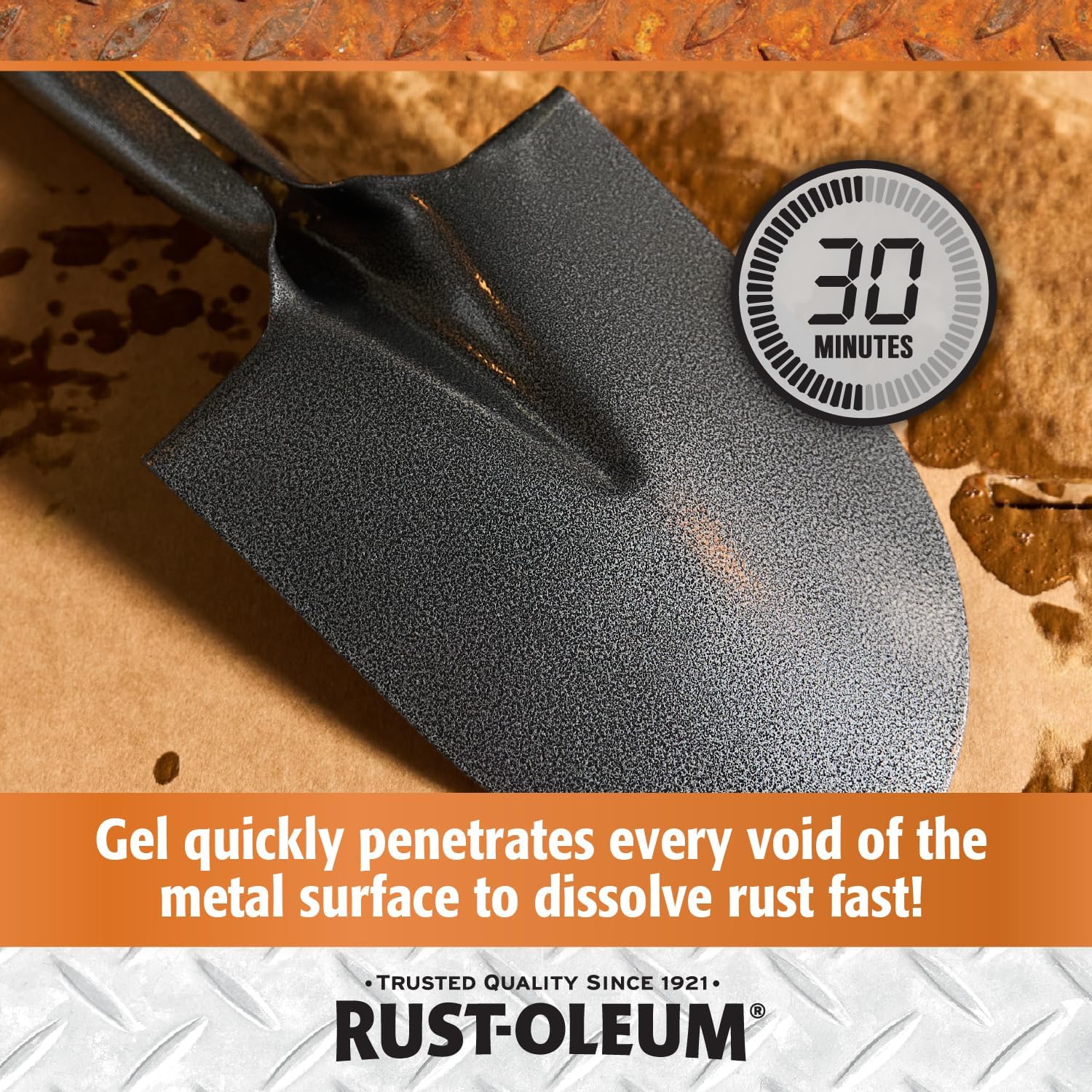Rust-Oleum Rust Dissolver Trigger Spray Gel | Heavy-Duty Corrosion Remover for Metal Tools, Cars, Bikes, Grills, Bolts, Firearms & More | 32 oz - Image 4