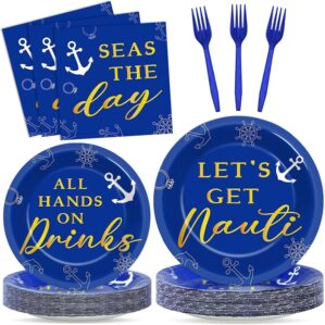 96 Pcs Nautical Bachelorette Party ...