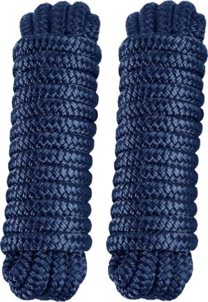 2-Pack Double Braid 3/8″ x 20...