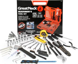 Great Neck 125-Pc Marine Tool Set w...