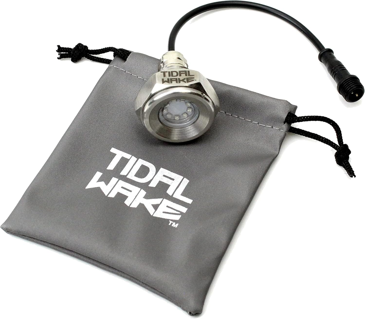 Tidal Wake IP68 LED Underwater Boat Drain Plug Light, Fits 1/2" NPT Threaded Drain, No Holes to Drill! Ultra-Bright Underwater Marine Lighting in Minutes! for Cruising, Fishing, Swimming (Green) - Image 4