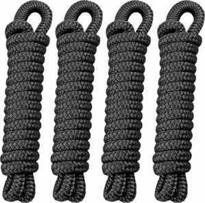 4 Pack 3/8 Inch x 10 ft Boat Fender...