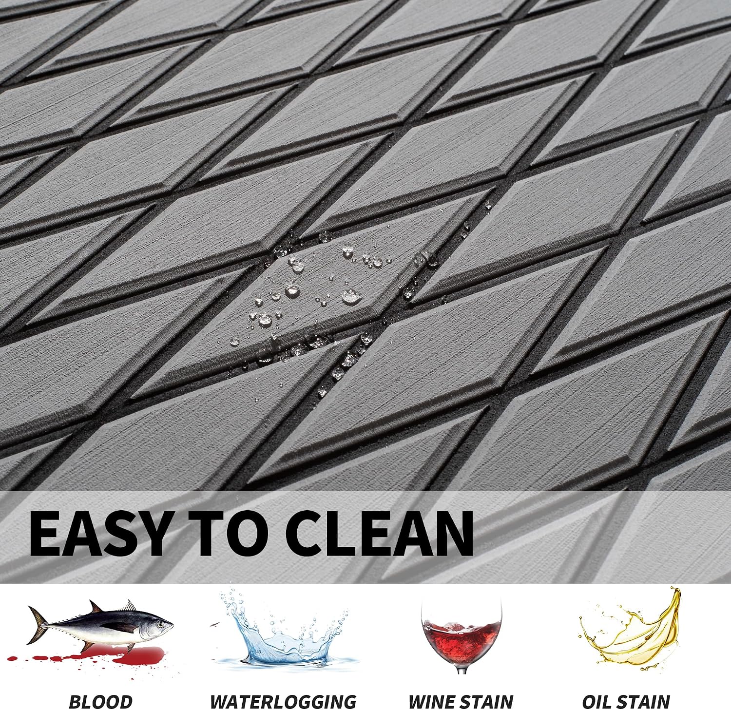 Fullfire Boat Flooring - EVA Foam Boat Decking - Marine Mat Self-Adhesive Flooring Sheet Marine Carpet for Motorboat Yacht Kayak RV - Image 3