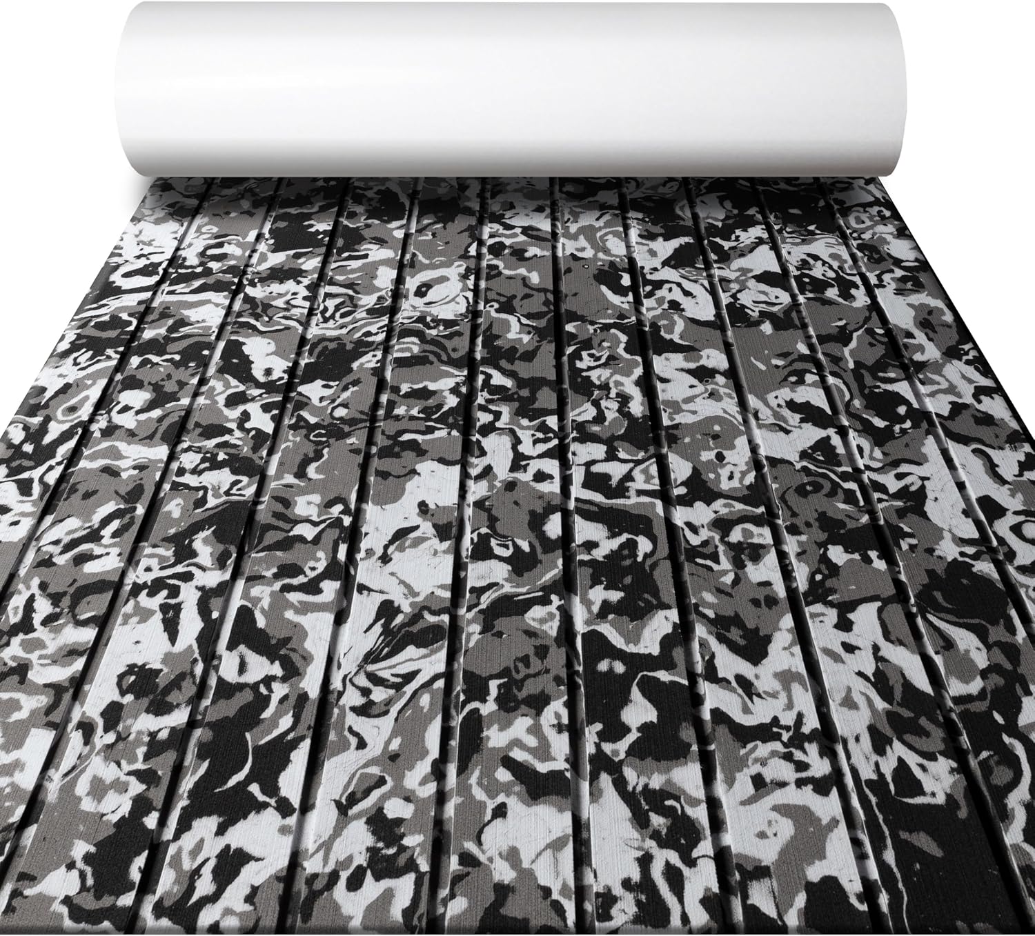 FOCEAN EVA Foam Boat Flooring, Sea Vinyl Decking Camo Deck Mats with self Adhesive for Bass Boats Pontoon Boats Jon Boats RV Yacht Kayak Surfboard Floor
