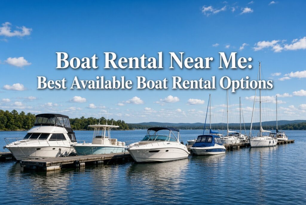 Boat Rental Near Me: Best Available Boat Rentals Options