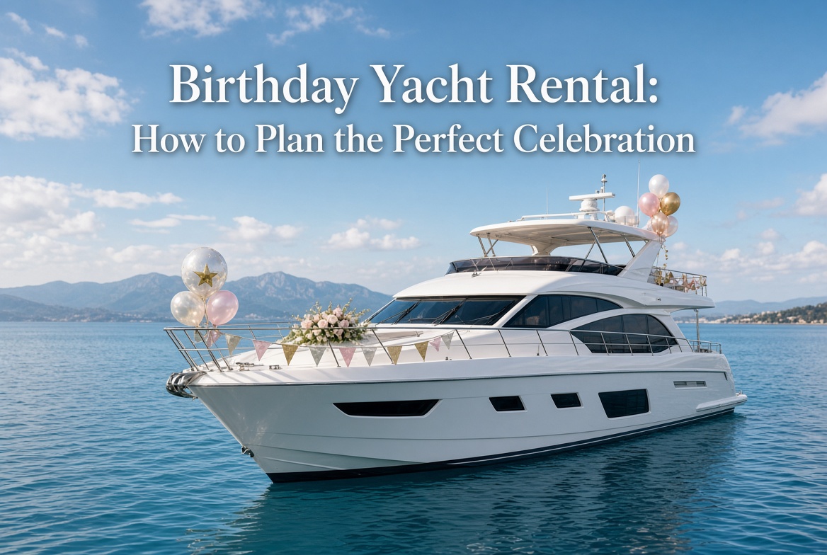 birthday yacht rental