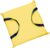 Seachoice Emergency Marine Foam Flotation Cushion, Square, 15 in. X 15 in, Safety Yellow
