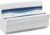 DeckMate Complete 55″ Classic Pontoon Boat Seat Bench and Base- White, Blue and Light Blue