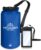 EcoGear FX Waterproof Dry Bag – Voyager Series Durable Roll Top Compression Bag for Kayaking, Rafting, Boating, Fishing and Camping – Phone Case Included – 10L