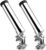 Fishing Rod Holder for Boat ,Stainless Steel 316 Rail Mount Clamp Fishing Rod Holders Marine Grade 360 Degree Adjustable Fishing Rod Holder