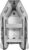 BEYOND MARINA Inflatable Dinghy Boat, 2-5 Person Inflatable Boat for Adults, Heavy-Duty Fishing Boat with Aluminum Oars, Includes HIN for Registration