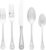 Towle Everyday Nautical Flatware Service for 4, 20 Piece Set, 18/0 Stainless Steel, Silverware Set