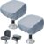 2 Pack Boat Seat Covers – Waterproof 900D Heavy Duty Boat Folding Chair Cover – 18W x 20D x 14H inch, Grey.