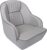Pontoon Captain Seat Marine Boat Bucket Seats Low Back Captains Chair with Armrest