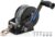 Boat Trailer Winch 1600lb, Portable Hand Crank Winch with 26FT Steel Cable, 2-Way Ratchet 4:1 Gear Ratio for Boat, ATV, Jet Ski, Marine Towing