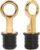 Boat Drain Plug – O-Handle Snap Plug, Brass/Stainless Steel, Rubber