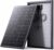 N-Type 16BB 100 Watt Solar Panel, 100W Solar Panel with 25% High Efficiency Monocrystalline PV Module, Compact Space-Saving for RV, Van, Marine and Off-Grid 12V System
