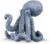 Octopus Statue Nautical Decor, Resin Kraken Sculpture for Home & Bathroom Shelf, Unique Sea Life Figurine Art Gifts for Ocean Lovers & Gothic Room Décor