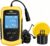 LUCKY Kayak Portable Fish Depth Finder Water Handheld Fish Finder Sonar Castable Kayak Boat Fishfinder Transducer Fishing LCD Display FFC1108