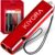 KIVORA Emergency Whistle, 12PCS Premium Safety Survival Whistles with Lanyard Keychain, High Pitch Double Tubes for Outdoor Hiking Camping Hunting