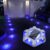 VOLISUN Solar Dock Lights Driveway Deck Lights, 12-Pack Waterproof Outdoor LED Aluminum Dock Lighting Warning Step for Driveway Sidewalk Garden Pathway Yard(Blue+White,2 Colors in 1), Auto On/Off