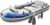Intex Excursion 5 Person Inflatable Boat, Water Fishing River Raft Set w/ Oars – Large 1,300 Lb Capacity Portable Blow-Up 5 Seater Raft for Adults