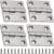316 Stainless Steel Hinges Marine Grade 2″ x 2″ Heavy Duty Boat Hatch Hinge (50 mm X 50 mm) 4 Pack Casting Cabinet Door Hinge with Screws