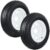 GarveeTech ST205/75D15 Trailer Tire and Wheel Assembly, Heavy-Duty Load Range C 6PR, 5 Lug White Spoke Wheel, 15 Inch Tires for Utility/Boat/Camper Trailers, Set of 2