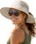 FURTALK Womens Sun Hat with Ponytail Hole Beach Hiking Summer Wide Brim UPF 50+ Outdoor Protection Foldable Bucket Hat
