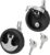 Boat Cam Latch 2-1/2 Inch Nylon T-Handle Latch – Lockable,Marine Boat Hatch Latch Flush Mount Latch for Boat Deck (2pack)