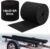 Timgle Boat Trailer Bunk Carpet, Marine Grade Carpet 8/10/12/16/20/24 Inch for Pontoon, Trailer Bunk, Padding, Guides Accessories Replacement, Runner for Outdoor(Black,10 in X 16 ft,8mm Thick)