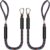 Boat Bungee Dock Lines with Clips – Shock-Absorbing Jet Ski Dock Line, PWC Accessories, Boat Mooring Line/Tie Downs for Bass Boat, Fishing Pontoon, Dinghy – 4Feet