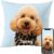 Fabric Textile Products Custom Pillow – USA Made – Personalized Pillows with Pictures or Text – Throw Pillow – Personalized Gift – Grandparent & Couples Gifts – Pet Pillow – Kids Pillows (16″x16″)
