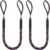 Bungee Dock Lines for Boats, Quick Connect No Knots, Shock Absorbing Mooring Lines, Boating Gifts for Men, Boat Accessories for Pontoon, Bass Boat, Jet Ski