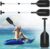 Trader 2 Pack Boat Canoe Paddles Telescoping Collapsible Oar Aluminum 21.3-41.7 in Kayak Paddles Adjustable Length for Kayak Inflatable Dinghy Water Sport Boat Accessories