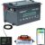 OGRPHY 36V Lithium Golf Cart Battery, 200A BMS(1000A Peak Current), with Touch Monitor & Mobile APP, 4000+ Cycles 36V Lithium Battery with 25A Charger, Perfect for Golf Carts, Trolling Motor(105AH)