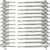 Cable Railing Hardware, 30 Pairs T316 Marine Grade Stainless Steel Cable Railing Kit for 1/8 Inch Cable Railing System, Adjustable Angle