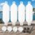 White Boat Fenders for Docking 5.5.”/6.5″/8.5″ Inflatable Ribbed Marine Boat Fender with Fender Lines 6.5ft, Stainless Steel Fender Hanger Clips