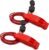 Emergency Whistles Survival, 2PCs Super Loud Double Tube Safety Whistles with Adjustable Reflective Lanyard, Waterproof Boat Whistle for Life Vest Jacket, Kayak, Hiking, Kids (Red)
