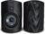 Polk Audio Atrium 6 All-Weather Outdoor Speakers with Bass Reflex Enclosure (Pair, Black), Broad Sound Coverage, Speed-Lock Mounting System