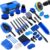 36Pcs Car Detailing Kit, Car Detailing Brush Set, Car Cleaning Kit, Auto Detailing Tools for Interior Exterior Wheels, Professional Car Wash Accessories with Windshield Cleaning Tool and Storage Box