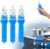 3 PCS Boat Flares, Marine Flares LED Light Waterproof Emergency Signals for Fishing Nets Buoys Boats, Electronic Marine Signal Lights for Night Boating Life Rafts Offshore (1, Blue)