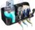KEMIMOTO Boat Cup Holder, Caddy Organizer Installed With Screws/Suction Cups on Any Flat Surface, Storage Organizer, Cockpit Storage Box Marine Cup Holder for Bass Kayak Jon Pontoon Boat Accessories