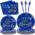 96 Pcs Nautical Bachelorette Party Plates and Napkins for Let’s Get Nauti Yacht Party Supplies Nautical Sailor Themed Paper Dessert Plates Bridal Shower Tableware Set for 24 Guests Party Decorations