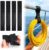 6 Pack Boat Rope Holders 16-inch Boat Straps Storage Sailboat Accessories with Adhesive Closures Heavy Duty Sailboat Railing Line Straps Storage Dock Line Organizer for Cable Organization