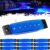PSEQT LED Boat Interior Lights Marine Courtesy Light Strip Deck Transom Cockpit Navigation Lighting Waterproof for Fishing Pontoon Kayak Yacht Sailboat (Blue 10Pcs)
