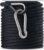 RainierSupplyCo Boat Anchor Rope – Double Braided Marine Rope Anchor Line – 100/150 / 200/300 ft Nylon Boating Line with 316 Stainless Steel Thimble and Heavy Duty Marine Grade
