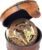 Brass Nautical – Antique Brass & Copper Sundial Compass, Sundial Clock in Box Gift Sun Clock Ship Replica Watch